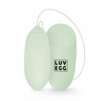 LUV EGG Luv Egg Green Remote-Controlled Silicone Intimate Device 12 Modes
