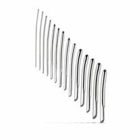 Sinner Gear Unbendable Sinner Gear 14-Piece Stainless Steel Intimate Dilator Set, 0.4-1.7 cm