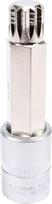 Antgalis įpresuotas į galvutę Yato Spline 1/2" M17 x 100mm (YT-04357)