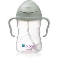 b.box Gelato Cup puodelis su šiaudeliu Sage 1 vnt.