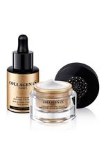 COLLAGEN I8 Stangrinamasis dieninis veido drėkiklis (50 ml), serumas (30 ml) su kolagenu ir deimantų pudra