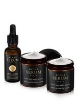 ALPHA SERUM PARIS Daugiafunkcinis dieninis/naktinis veido kremas su hialurono rūgštimi ir kolagenu (2x60 ml) ir kt.