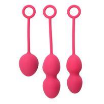 Vaginaliniai kamuoliai Nova Kegel Svakom, slyvos raudonumo