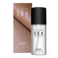 Šildantis masažo aliejus Bijoux Indiscrets Slow Sex, 50 ml