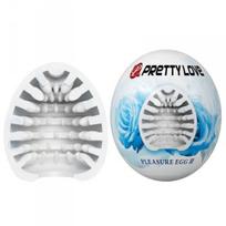Masturbatorius Pretty Love Pleasure Egg, baltas