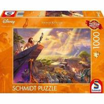 Suaugusiųjų dėlionė - SCHMIDT SPIELE - Liūtas karalius - Disney Kinkade - 59673 - 1000 dalių