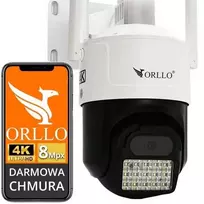 IP kamera ORLLO Z17 Ultra 4K su galimybe pasukti GSM SIM kortelę