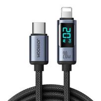 USB Kabelis Joyroom 'S-CL020A16' juodas 'Type-C / Lightning' 120cm (iki 20W)