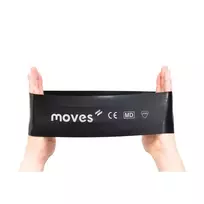 Elastinė juosta kilpa Moves Wide Loop, 30 x 7.5 cm, juoda