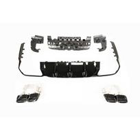 MERCEDES C238 2017-2020 E-CLASS COUPE QUAD TIP DIFFUSER