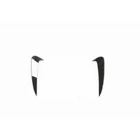 MERCEDES C-CLASS & C43 W205 COUPE GLOSS BLACK REAR BUMPER TRIM