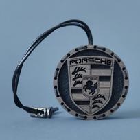 Car Air Freshener with Porsche Logo