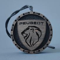 Car Air Freshener with Peugeot New Logo