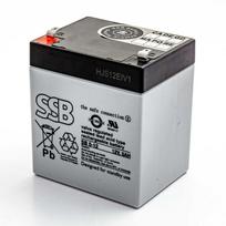 Akumuliatorius (AGM) SSB SB (5Ah, 12V, F1, VRLA)