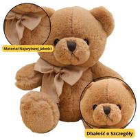 Pliušinis meškinas, 40 cm, rudas