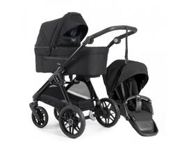 Universalus vežimėlis Emmaljunga Sento Flat Plus 2in1 Urban Black
