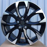 Ratlankis RACINGLINE L1470 R18x7.5 5x114.3 ET 50 CB 67.1 (Black Polished) (690 kg)