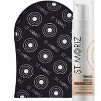 Savaiminio įdegio putos + pirštinė St. Moriz, 200 ml