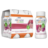 NESTLE Resource 2.0 Fibre miško uogų skonio gėrimas, 200 ml, 4 vnt.
