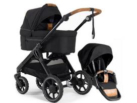 Universalus vežimėlis Emmaljunga Sento Max Flat 2in1 Outdoor Black