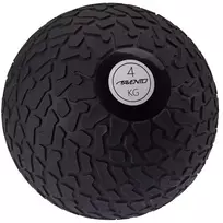 Svorinis kamuolys AVENTO 42DI 4kg D23cm Black/silver mėtymui
