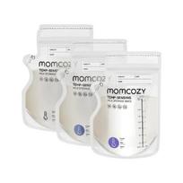 MOMCOZY PIENO LAIKYMO MAIŠELIAI SU SNAPELIU, 120 VNT.