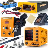 Maitinimo šaltinis Dirbtuvės Komplektas Rosfix AmpRush RARES-3210 – Tiksli įtampa, 32V 10A, LCD ekranas