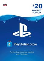 Playstation Network Card 20GBP  (Jungtinė karalystė)