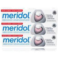 Meridol Gum Protection & Gentle White Toothpaste dantų pasta - 3 x 75 ml.