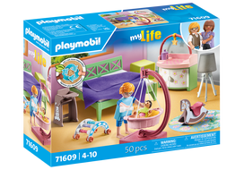 Playmobil - Sleeping room with baby play corner (71609)