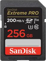 SANDISK Extreme Pro SDXC 256GB 200/140MB/s V30 UHS-I