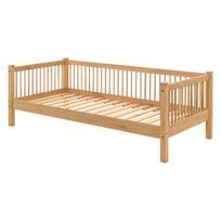 Iš ąžuolo masyvo vaikiška lova natūralios spalvos 90x200 cm Forrest – Vipack