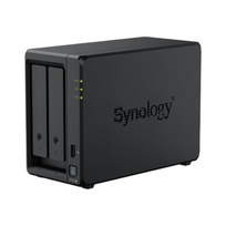 Tinklo duomenų saugykla (NAS) Synology DiskStation  DS725+  AMD Ryzen  R1600  4GB  DDR4  Blac