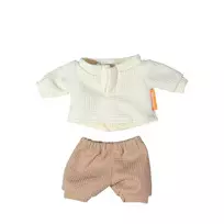 Miniland rusvas komplektas lėlei (21 cm)