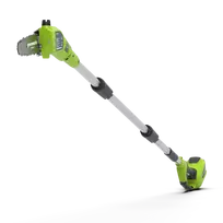 Aukštapjovė Greenworks G40PSFK2, 40V (su akumuliatoriumi ir  įkrovikliu)