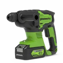 Smūginis gręžtuvas Greenworks GD24SDS2 (be akumuliatoriaus ir kroviklio)