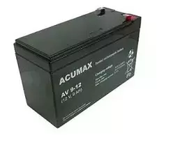 AKUMULIATORIUS 12V 9AH VRLA/AV9-12 T2 ACUMAX EMU