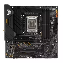 Asus TUF GAMING B660M-PLUS WIFI Procesorių šeima Intel, Procesoriaus lizdas LGA1700, DDR5 DIMM, Atminties lizdai 4, Palaikomos standžiojo disko sąsajos SATA, M.2, SATA jungčių skaičius 4, Chipset B660, mATX