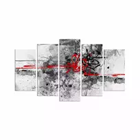 Dekoratyvinis paveikslas (5 vnt.), Wallxpert, daugiaspalvis, 110 x 60, cm