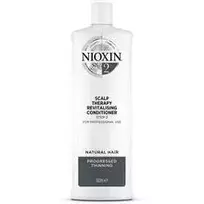 Nioxin System 2 Scalp Therapy Revitalising Conditioner - Revitalizer for fine and thinning hair, 1000ml
