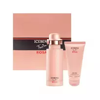 „Iceberg Twice Rosa“ tualetinis vanduo, 125 ml; kvepiantis kūno losjonas su purkštuvu, 100 ml