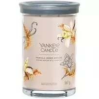 „Yankee Candle“ stiklinis žvakidė „Crème Brûlée“, 567 g
