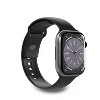 Silikoninė apyrankė PURO ICON skirtas Apple Watch, juoda / AW40ICONBLK