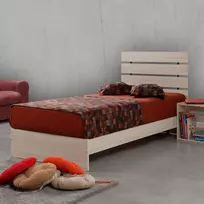 Viengulė lova, Hanah Home, ąžuolas, 125 x 100 x 205, cm