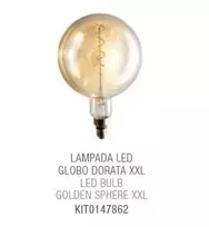 Gartraukio priedas ELICA LED BULB GOLDEN SPHERE XXL