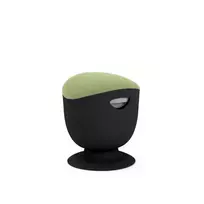 Up Up Seul ergonominė balansinė kėdė Juoda, D42 Žalias audinys