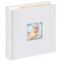 Albumas WALTHER ME-110-BL Fun light blue 10x15 200, balti lapai | kišeninis | knyginio rišimo | viršelyje keičiama nuotrauka