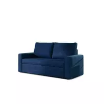 Sofa - lova Wave su patalynės dėže mėlyna, Kronos 09