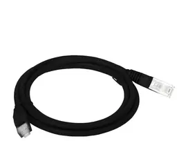 Alantec KKU5CZA1 tinklo kabelis Juoda 1 m Cat5e U/UTP (UTP)