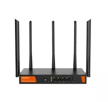 Tenda W30E AX3000 belaidis maršrutizatorius Gigabitinis eternetas Dviguba juosta (2,4 GHz / 5 GHz) Juoda